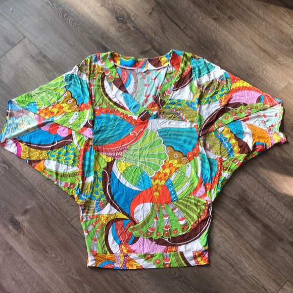 TRINA TURK Banded Bottom Tunic Top - Picture 3 of 6